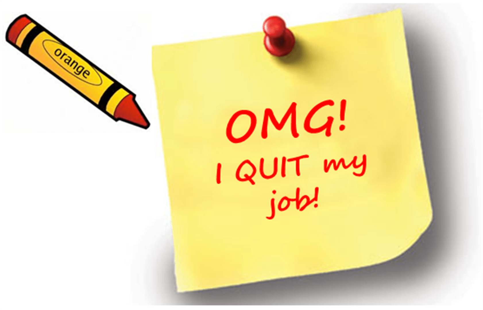 New beginnings : I QUIT !