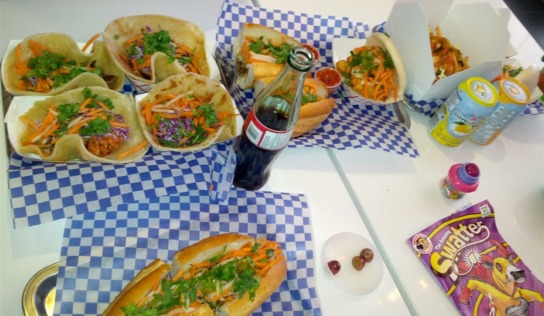 Eating out with baby – Banh mi Boys