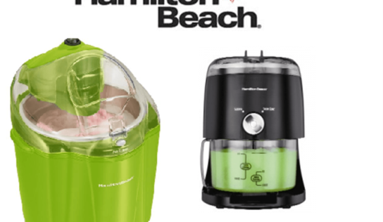 Hamilton Beach Canada Ice Treats and Ice Cream Maker Giveaway!