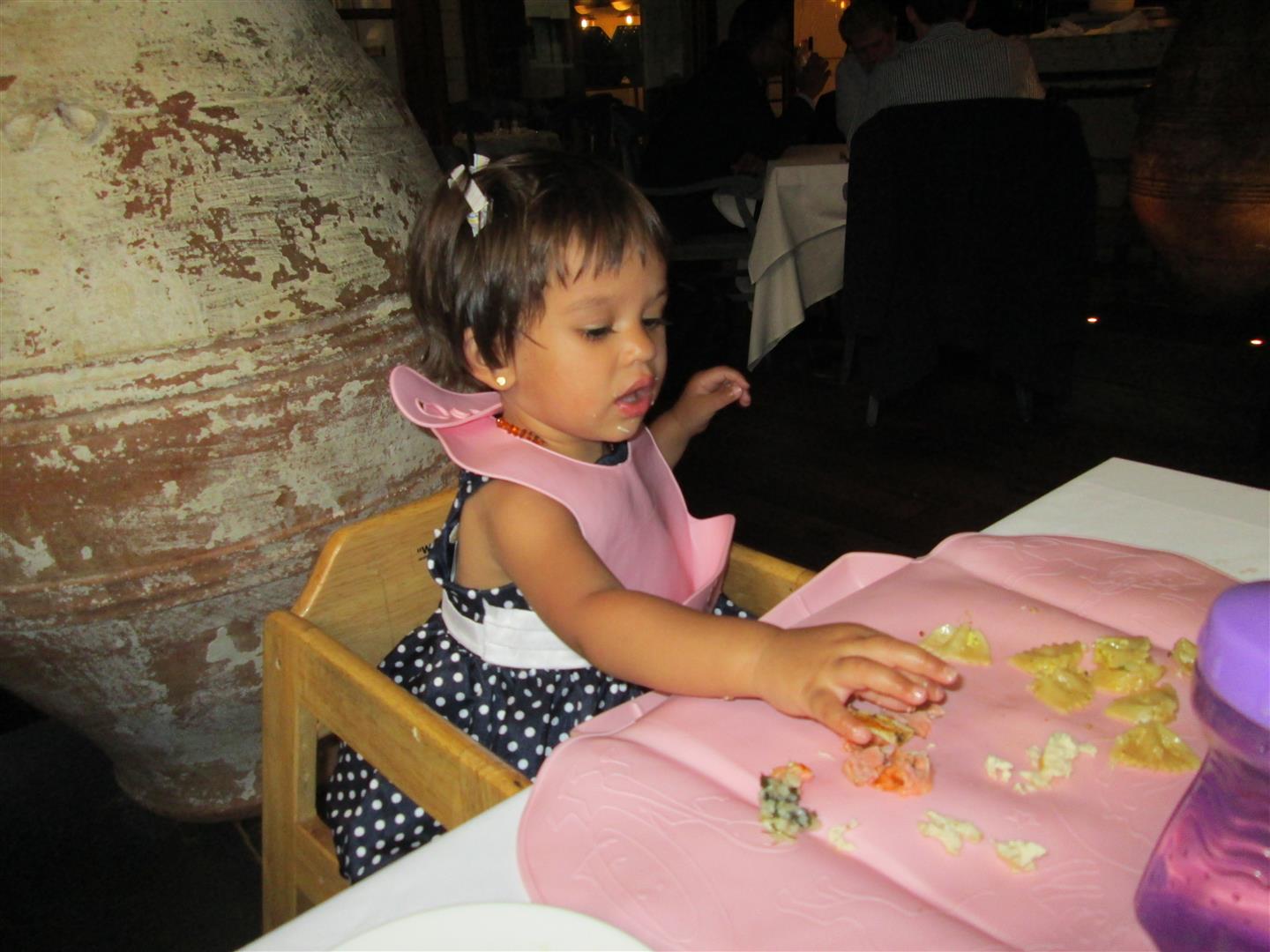 Eating out with baby – Estiatorio VOLOS