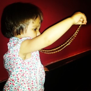 harlem beads, beading, eating out with baby. baby friendly toronto