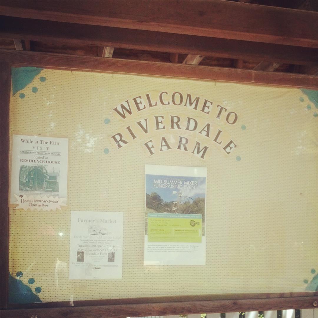 Riverdale Farm with Baby