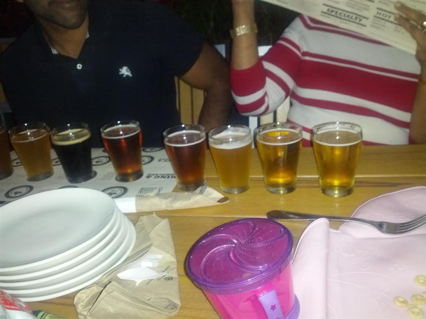 Eating out with baby – Amsterdam Brewhouse