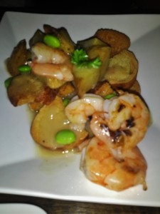 Ebi Cheese with croutons, shrimps and potatoes (loved it)