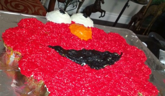 Elmo themed 2nd birthday celebrations