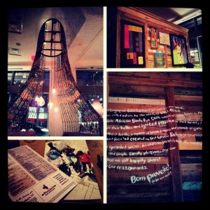 Nando's Bay street Toronto review, dining with kids