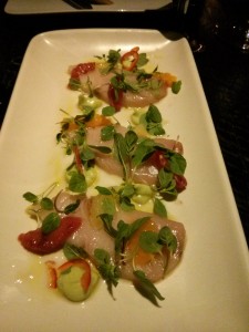 yellowtail crudo