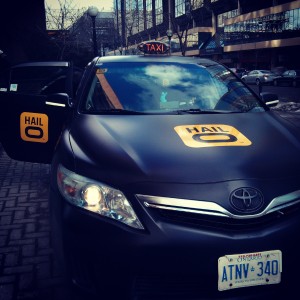 Hailo toronto, taxi toronto, car seat taxi, 