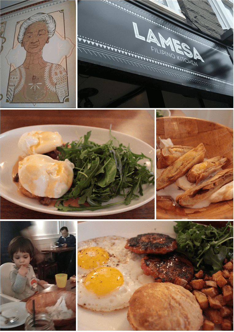 Eating out with baby | Lamesa Filipino Kitchen