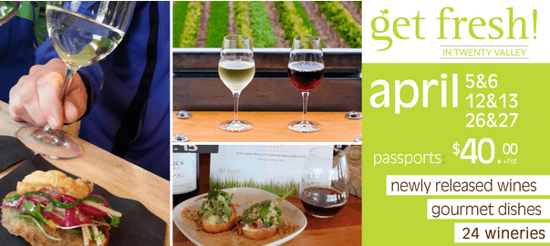 Get Fresh in Twenty Valley – A wine tour #contest!