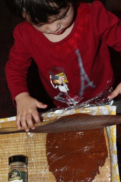 Cooking with toddler