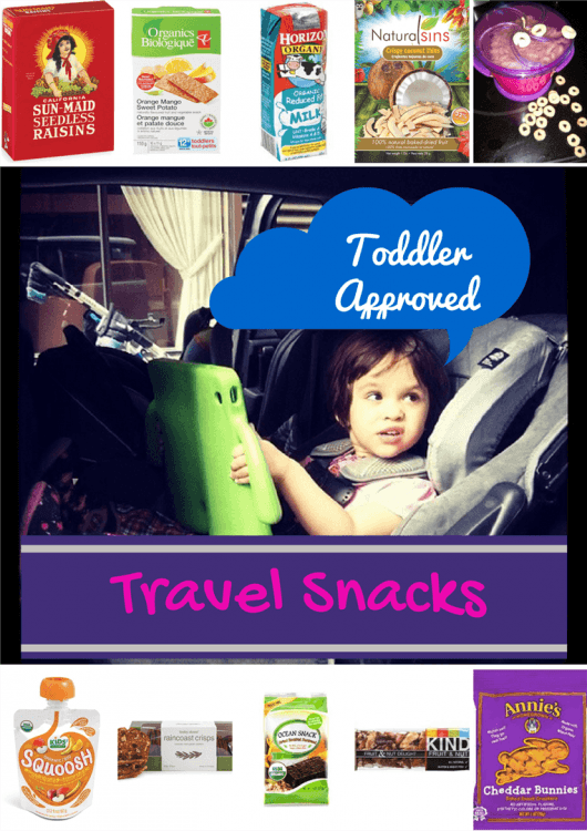 Toddler Approved Travel Snacks