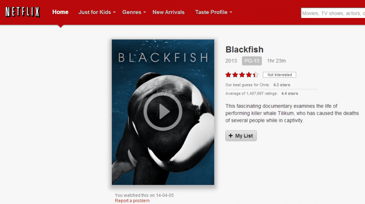 blackfish netflix