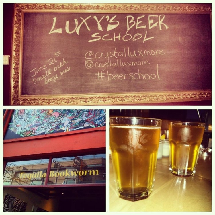 beer school, luxy's beer school 