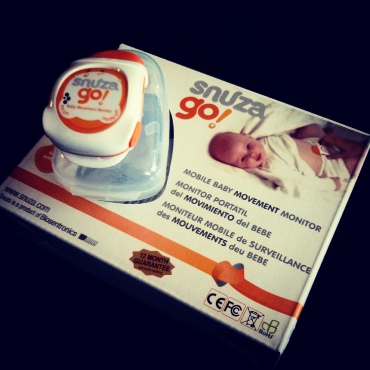 Snuza Go! Baby Movement Monitor Review and Giveaway