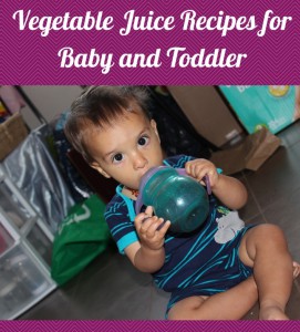 veggie juice baby