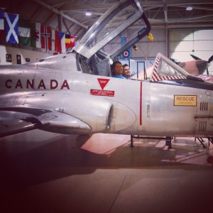 Canadian warplane museum kids