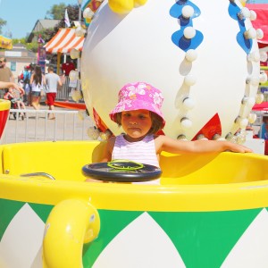 CNE Toronto with Toddler