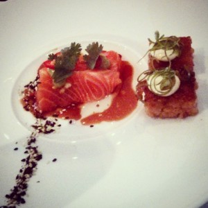 Salmon Sashimi 