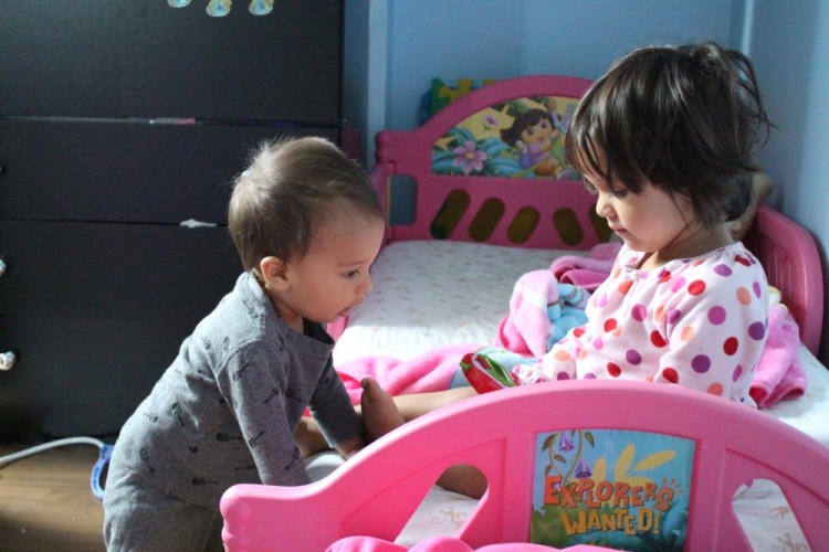 tips for toddler and baby sharing a room