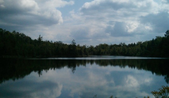 Crawford Lake, Ontario with Baby