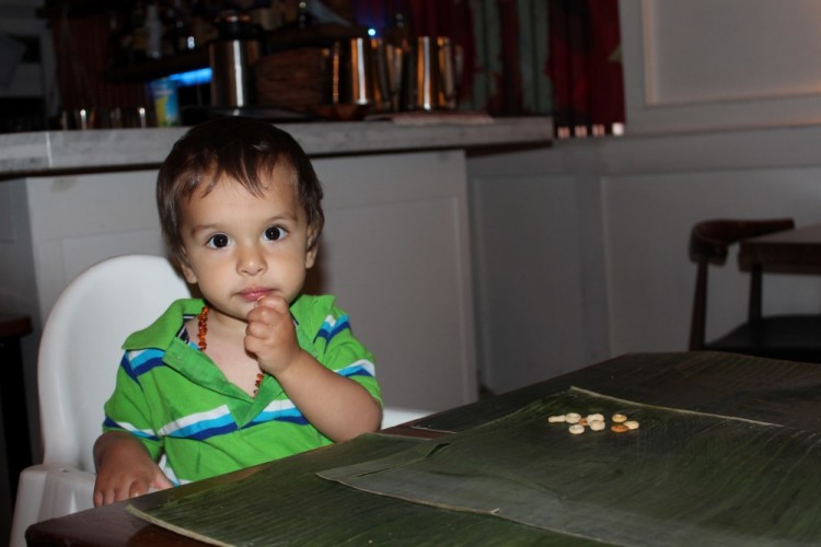 Eating out with Baby | Lamesa’s Kamayan Dinner