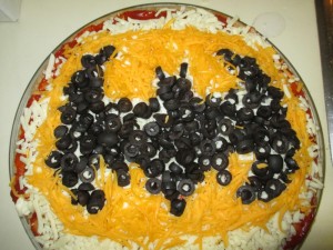 Batman pizza, pizza, superhero pizza, party pizza