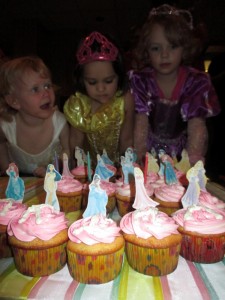 princess cupcake, edible princess. 