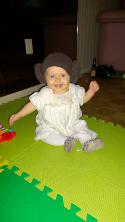 easy to make princess leia hat for baby 