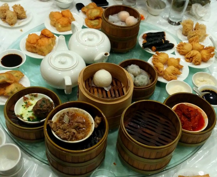 Rol San Dim Sum with baby, Toronto Dim Sum 