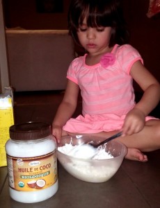 Coconut Oil Crafts, Coconut oil play dough