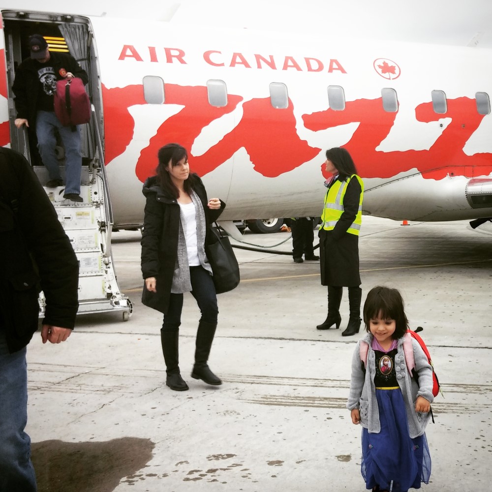air canada travel with child