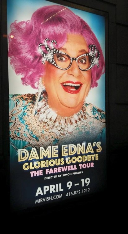 Dame Edna Toronto