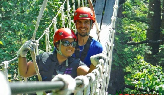 Zip Lining in Vermont