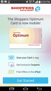 Shoppers drug mart rewards card