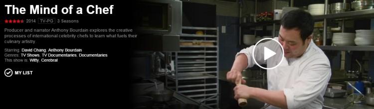 Netflix Food Inspiration