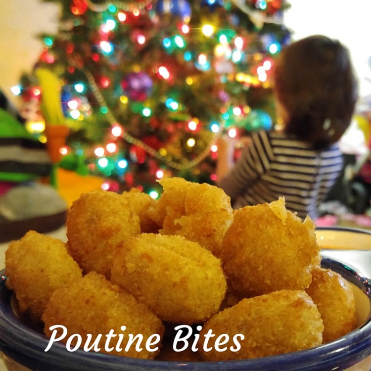 Poutine bites, st-hubert