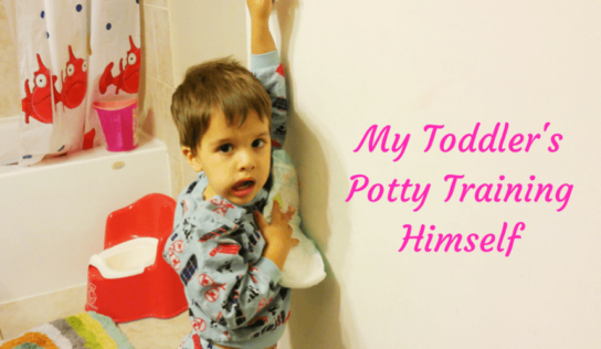 Kid’s Potty Training Himself