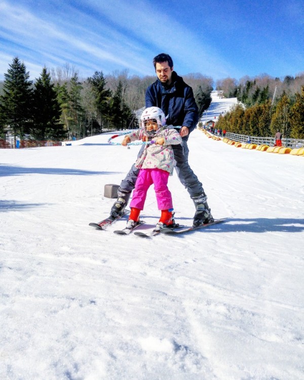 Beaver Valley Ski club, skiing with kids