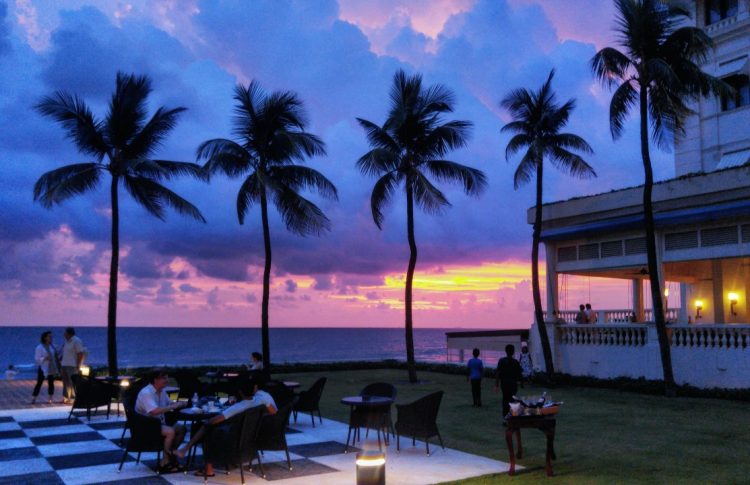 Galle Face hotel , sri lankan sunsets