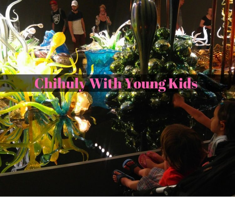 taking kids to see dave chihuly exhibit