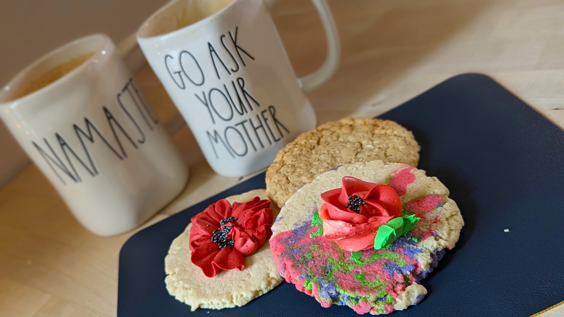 Gaslight Cafe Sydney Cookies and coffee