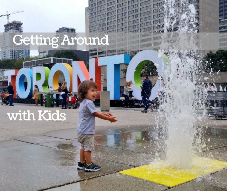 toronto subway with kids