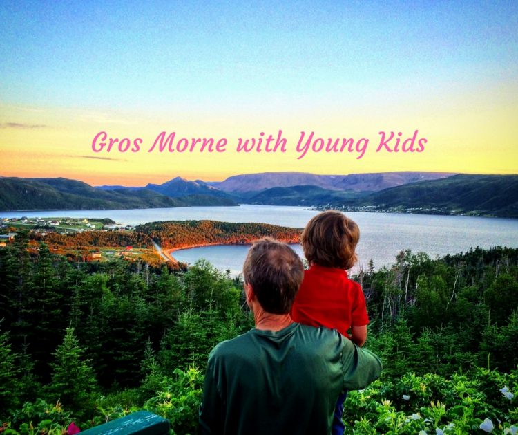 gros morne with young kids