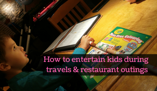 How to Keep Kids Entertained During Travels and Restaurant Outings #ColorWonderMessFree