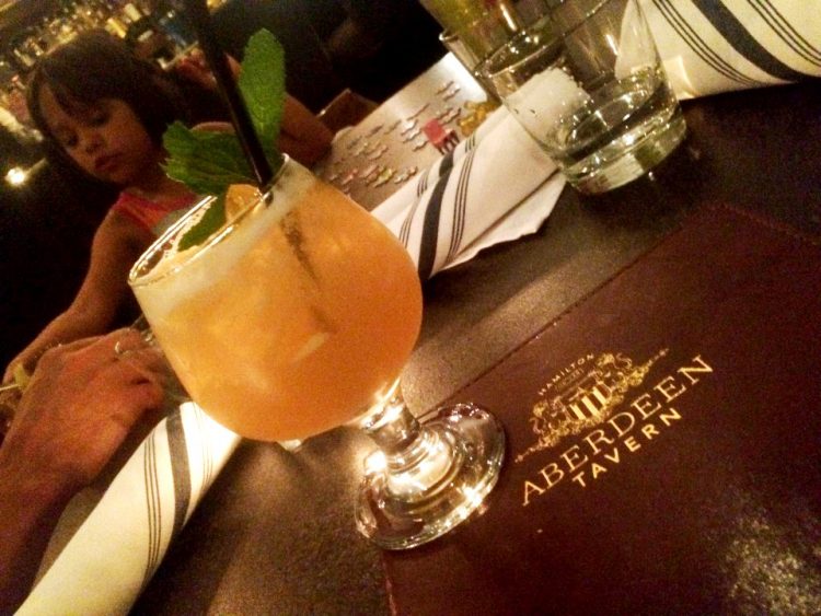 aberdeen tavern with kids