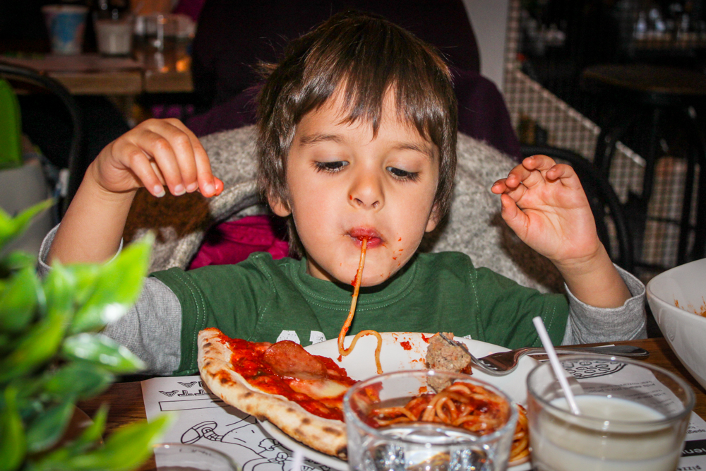 Kid Friendly Restaurants - Lambretta Kids Spaghetti