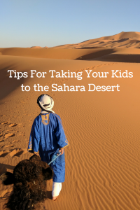 taking kids to desert in Morocco