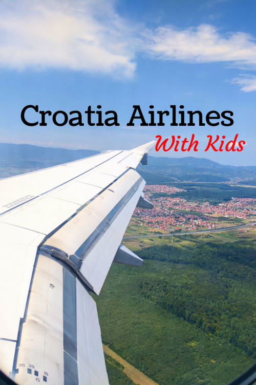 flying croatia airlines with kids