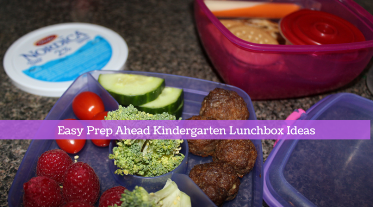 Easy lunchbox ideas for kindergarten